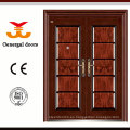 Puerta de acero gemela exterior de seguridad ISO9001